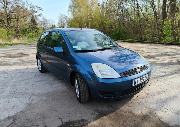 Ford Fiesta cena 6200 przebieg: 190500, rok produkcji 2005 z Warszawa małe 596